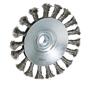 Щетка д/шлиф.маш. проволочная дисковая 115 мм MAKITA