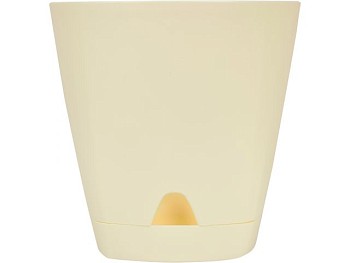 Горшок для цветов с прикорневым поливом, 2,5 л., Amsterdam, сливочный, InGreen