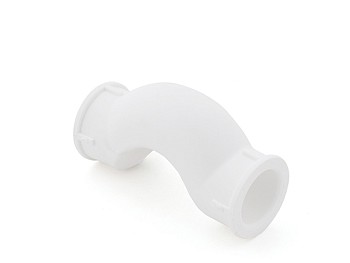 Обвод ПП с муфтой, короткий d32, бел. РТП