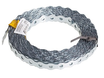 Лента перфорированная волна 0.5х17 мм (рулон 25м) Цвiк