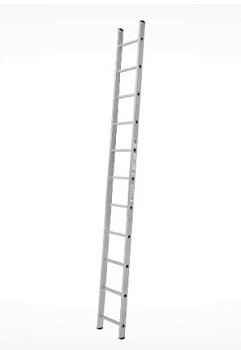 Лестница алюм. односекц. 289см 11 ступ., 3,8 кг PRO STARTUL (ST9945-11)
