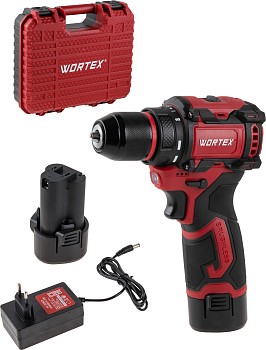 Аккум. дрель-шуруповерт WORTEX BD 1213-1 Dli в чем. 12 В, 40 Н*м, 2х2 А*ч, БЗП 10 мм