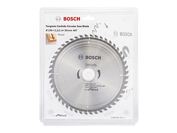 Диск пильный 190х30 мм 48 зуб. по дереву ECO WOOD BOSCH
