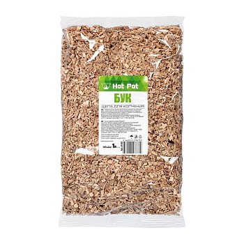 Щепа для копчения, бук, 1 л., Hot Pot