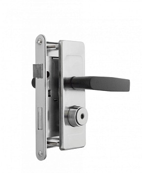 Замок врезной Зенит ЗВ4Д (никель)