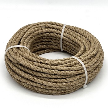 Веревка джутовая 6 мм 20 м STARFIX