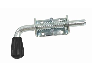 Задвижка дверная ЗД-05, белый цинк STARFIX