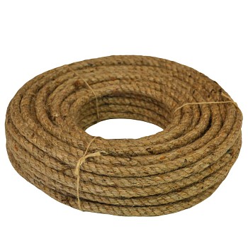 Веревка джутовая 8 мм 20 м STARFIX