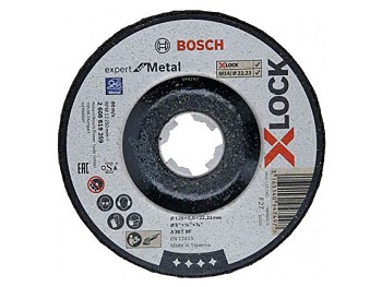 Круг обдирочный 125х6x22.2 мм для металла X-LOCK Expert for Metal BOSCH
