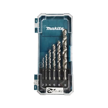 Набор сверл по металлу ц/х, HSS-G, D-78346 комплект из 6 шт MAKITA