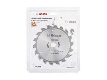 Диск пильный 160х20 мм 18 зуб. по дереву ECO WOOD BOSCH