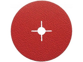 Фибровый шлифкруг 125мм P60 д/мет. нерж. алюм. QUANTUM