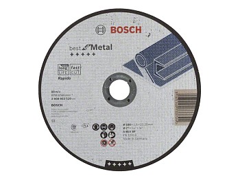 Круг отрезной 180х1.6x22.2 мм для металла Best BOSCH