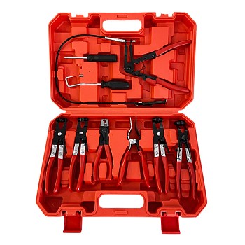 Набор съемников для снятия и установки хомутов патрубков и шлангов (9 предметов) Хорекс Авто HZ 29.1.005SK