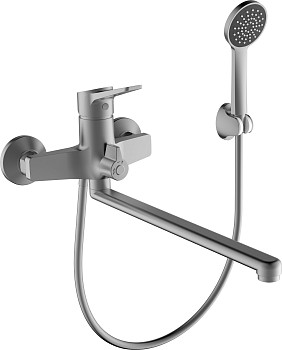 Смеситель для ванны D35-A черный, серия 570 ECONOCE