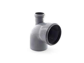 Колено ВК  110/50х87 вых.вверх РТП