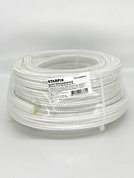 Шнур полиамидный 12 мм белый 10 м STARFIX