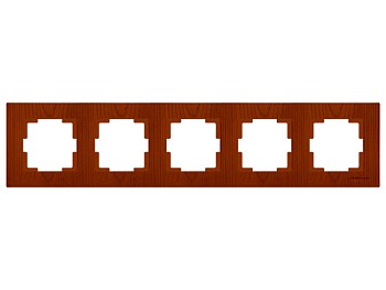 Рамка 5-ая горизонтальная вишня, RITA, MUTLUSAN