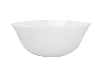Салатник стеклокерамический, 205 мм, круглый, серия SNOWFALL (Снегопад), DIVA LA OPALA