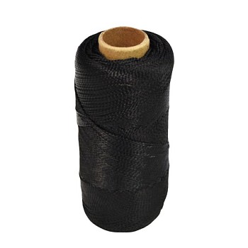 Нить полиамидная крученая 0,8 мм черная 250 м STARFIX