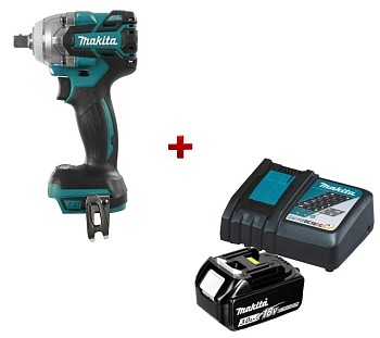 Аккум. ударный гайковерт MAKITA DTW 285 Z в кор. + АКЦИЯ АКБ BL1830 и ЗУ DC18RC