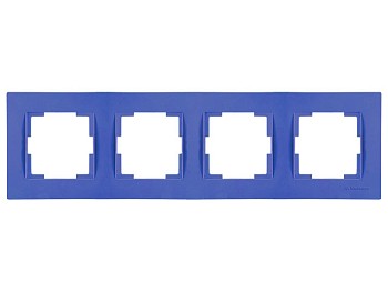 Рамка 4-ая горизонтальная темно-синяя, RITA, MUTLUSAN