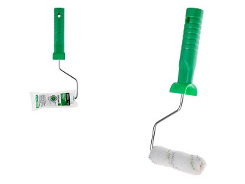 Валик микрофибра 15-100мм с ручкой 6мм STARTUL PROFI