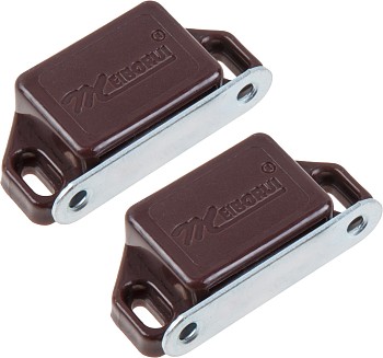 Защелка магнитная 55мм коричневая (2 шт в пакете) STARFIX