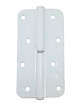 Петля 130 мм левая, белая STARFIX