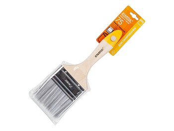 Кисть плоская 3"-75мм синтет. щетина (лаки) STARTUL MASTER