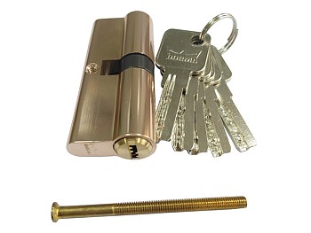 Евроцилиндр DORMA CBR-1 80 (40x40) латунь