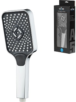 Душевая лейка, 3-функц., a-five