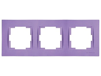Рамка 3-ая горизонтальная пурпурная, RITA, MUTLUSAN