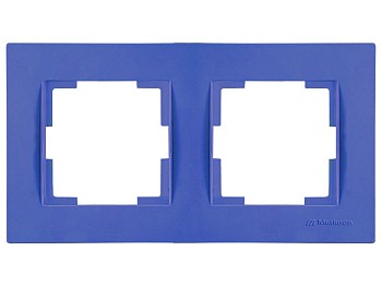 Рамка 2-ая горизонтальная темно-синяя, RITA, MUTLUSAN