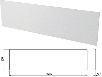 Звукоизоляционная плита для подвесного умывальника, Alcaplast