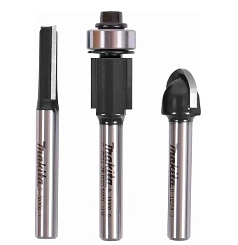 Набор фрез 3 шт. (хвостовик 6 мм) D-70459 MAKITA