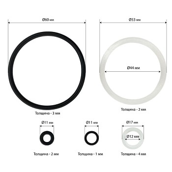 Ремонтный комплект цилиндра 10 т Хорекс Авто HZ 02.2.002J
