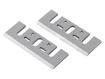 Нож для рубанка 82 мм WORTEX затачиваемый 2 шт.