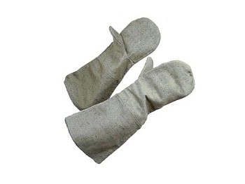 Краги сварщика брезентовые (мин. риски)