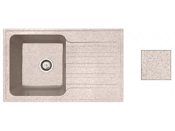 Мойка кухонная из искусственного камня ART гранит 770х475 мм, AV Engineering