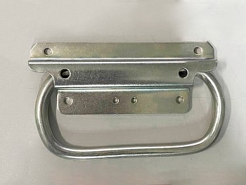 Ручка откидная 2, белый цинк. STARFIX