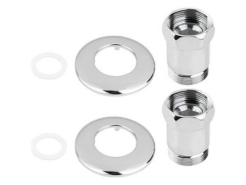 Американка прямая 1 1/4" вн.-нар. ХРОМ, AV Engineering (2 шт. в уп.)