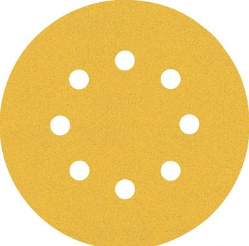 Шлифлист Expert C470 125 мм, K120 с 8 отверстиями Bosch