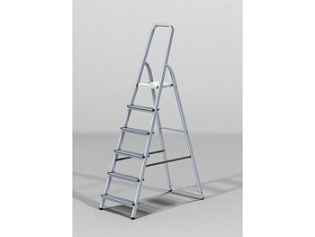 Лестница-стремянка алюм. 126 см 6 ступ. 4,7кг PRO STARTUL (ST9940-06)