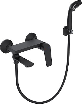 Смеситель для ванны D35-A черный, серия 800 ECONOCE