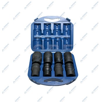 Набор ударных головок 1" (8 предметов) Хорекс Авто HZ 24.1.008