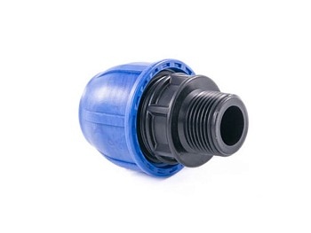 Ниппель 32 х 3/4" нар. (для ПЭ труб), РТП