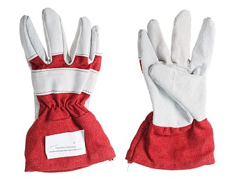 Перчатки спилковые комбинированные РБ