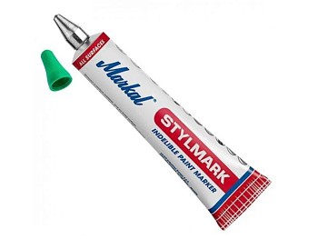 Маркер промышл. перманентный с шариковым наконечником MARKAL STYLMARK ЗЕЛЕНЫЙ