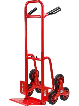 Тележка складная WORTEX FT 1025-6, 250 кг/ 100 кг, 6 колес для ступеней